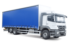Van Hire Alnwick - 26 Tonne Curtain Side Lorry - Truck hire Alnwick